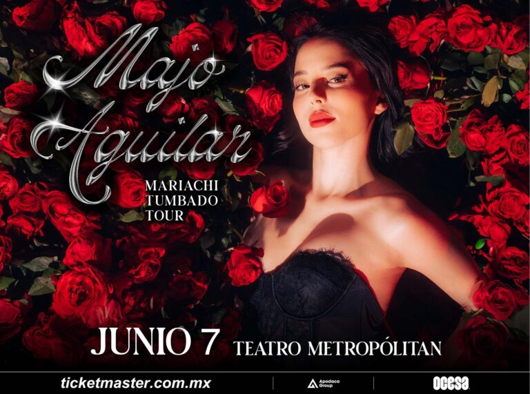 Majo Aguilar llegará al Teatro Metropólitan el 7 de junio con muchas sorpresas musicales